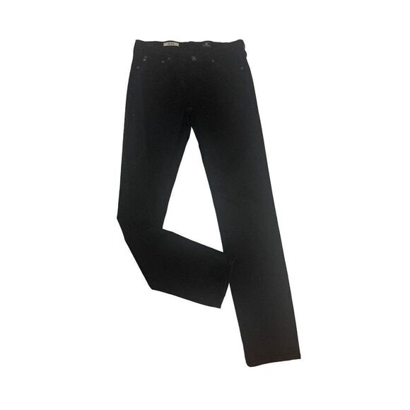 AG Adriano Goldschmied Black Cigarette Leg Jeans 28 - Picture 2 of 5